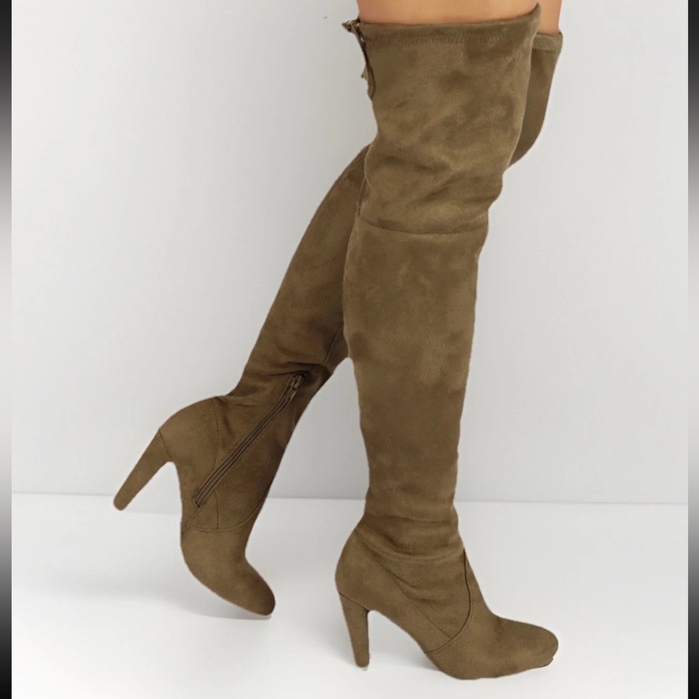 Wild Diva Womens‎ Over The Knee Boot - Sexy Over The Knee High Boot Size 9 NWOB